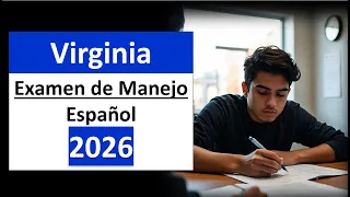 2026 Virginia DMV Driving Test - 50 Questions and Answers in Spanish