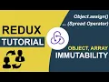 immutability in javascript Redux tutorial in hindi