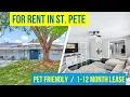 St Petersburg FL Rental Home Pet-Friendly in Greater Pinellas Point