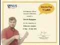 NUS Python for Analytics Course My Experience