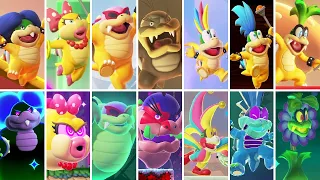 Mario Bros Wonder DLC - All Bosses Before & After Defeat