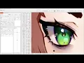 animation and physics of the eye LIVE2D