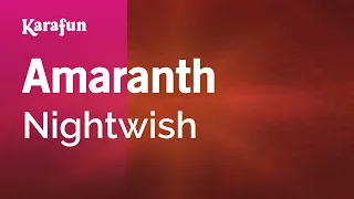 Download Amaranth - Nightwish | Karaoke Version | KaraFun MP3