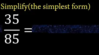 Simplify and reduce to the simplest form
