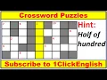 Crossword Puzzles Test-11 WordPuzzle Questions Tricky Questions English Crossword Game QuizGame