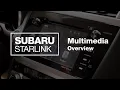 SUBARU STARLINK Multimedia Overview 2020 Updated