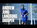 Download Lagu Hari Pertama Latihan, Andrew Jung Diasah Latihan Finishing | Training Sessions