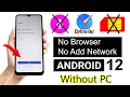 New Method Android 12 - ViVO Y20g/Y20t/Y20s/Y20i/Y20a .. FRP BYPASS (Without PC) 2022