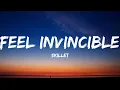 Skillet- Feel Invincible (Lyrics Video)
