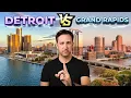 Detroit vs Grand Rapids The ULTIMATE Michigan Showdown
