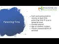 Basics of MN Divorce Parenting Time