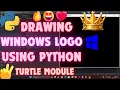 Drawing The Windows Logo Step-by-step Python Turtle Tutorial