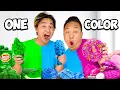 Download Lagu Eating Only One Color Food Vs My Dad For 24 Hours!