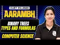CUET PG 2026 General LLB Binary Trees - Types and Formulas CUET PG 2026 Computer Science PW