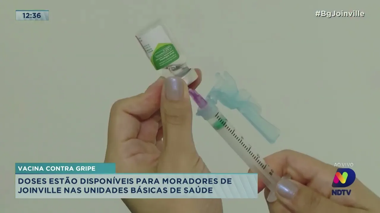 Ministério da Saúde alerta que apenas 52% das crianças tomaram vacina contra a gripe em SC