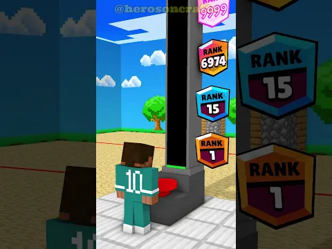 Who is Strongest? RANK 9999 Punching Challenge #minecraft #minecraftanimation #minecraftshorts