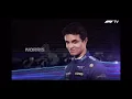 F1 2021 intro in the order of the final championship standings