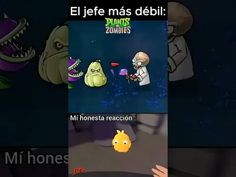 El jefe más patético de PvZ #plantsvszombies #memes