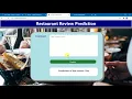 Restaurant Review Comment prediction using machine learning