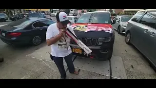 مراسيم تسمية شارع الرئيس ابراهيم الحمدي رحمه الله بأمريكا بحضور نجله نشوان الرئيس اليمني الحمدي 