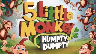 5 little monkey humpty dumpty disco dance dj rowel