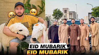 finally sheepos ko qurban kar dya eid mubarak everyone 