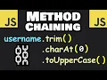 Learn JS METHOD CHAINING in 5 minutes