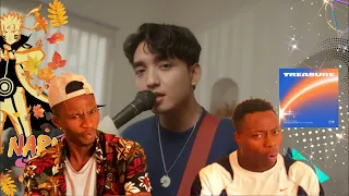 kpop x jpop treasure thank you x kana boon silhouette ost naruto shippuden reaction