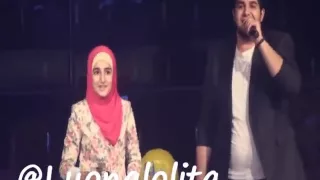 الله يا مولانا محمد وديمة بشار في الرياض   تصويري دندنها