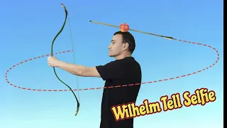 Shooting an Apple Off My Head with a Rotating Arrow