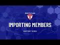 Importing Members - Help Stack Team App