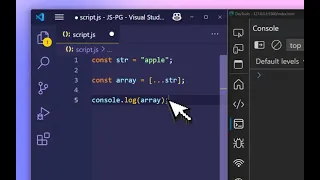 JavaScript Spread Operator Trick - Convert Strings to Arrays Instantly