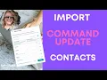 Keller Williams Command UPDATE Contact Import Wizard