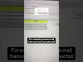 How to Send Automated Emails with Attachments from Excel