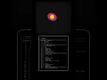 Glowing Galaxy Particle Animation HTML CSS JavaScript