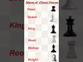 Chess pieces names Names of chess pieces
