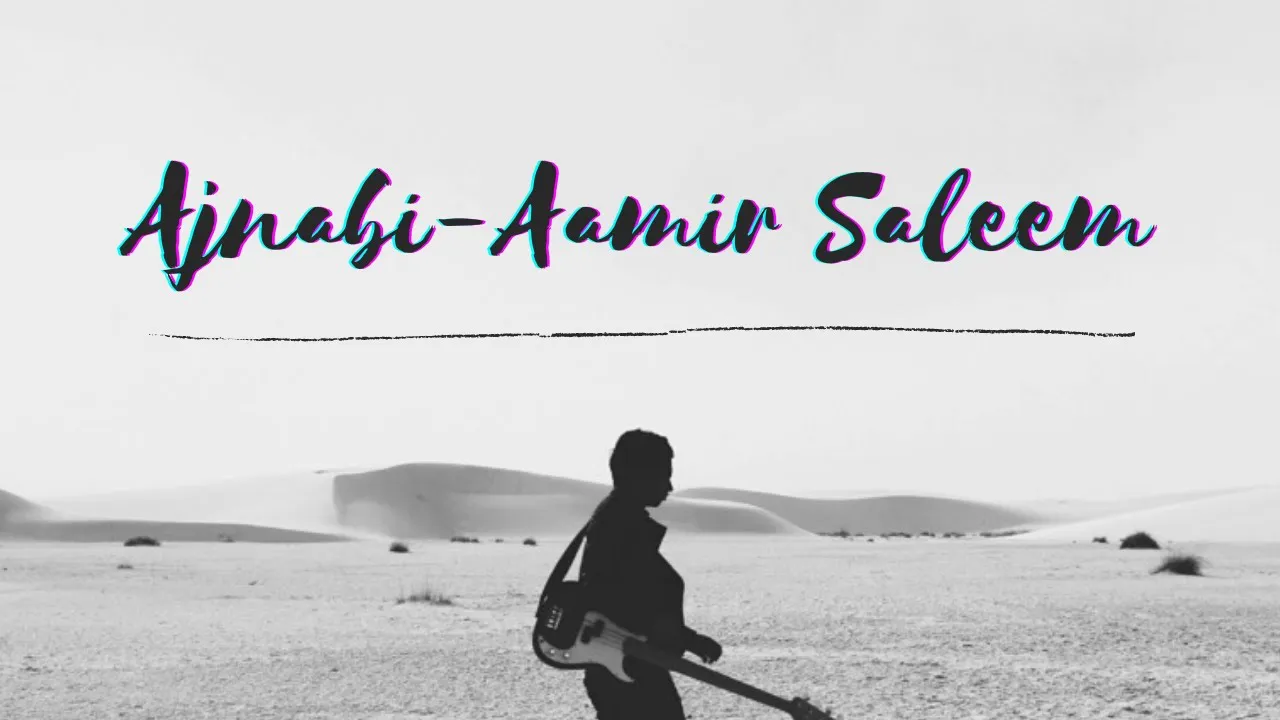 Ajnabi Mujhe Tum Yaad Aate Ho - Aamir Saleem | Old Pakistani Songs | HIFI Sound | Cassette Recording