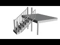 UltraDeck Rustic Stair Railing Installation