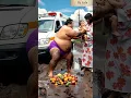 ❤️ evolution of baby ✅ car attack on sumo wrestler with family #baby #cute #love #shorts