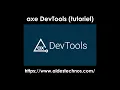 axe DevTools tutoriel