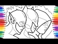 Arrow Flash Batman Coloring Pages Superheroes Coloring Pages for Kids How to Draw