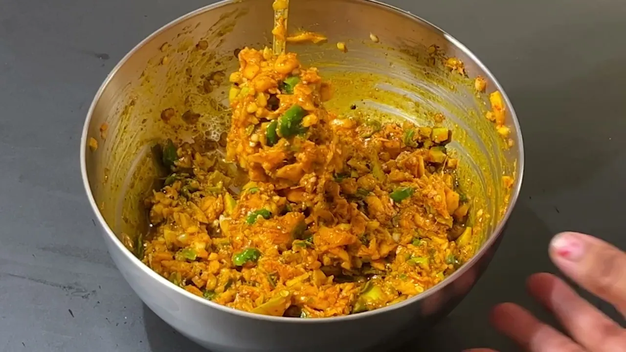            Aam ka Achar   Raw Mango Pickle Recipe   Aam  Ankitaskichen