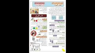 ملخص شامل لدروس المقطع الاول الظواهر الكهربائية في الفيزياء للسنة الرابعة متوسط 