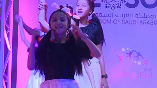 قناة اطفال ومواهب الفضائية مهرجان صيف ترفيه الافلاج اليوم الاول 