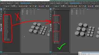 Easily Group Objects with the Same Name in Maya using Python