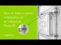 How to install an industrial Panel PC - Panel installation Grupo EOS Iberica