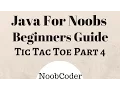 Tic Tac Toe GUI Project Part 4 Java Swing