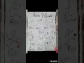 Action words Chart