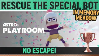 Astro S Playroom Special Bot Location In Memory Meadow No Escape Trophy Guide 