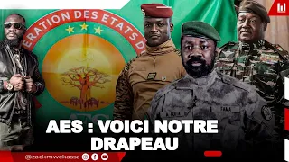 L'AES DEVOILE UN DRAPEAU CHOQUANT